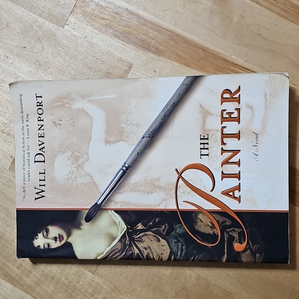 3 for $10 📖 The Painter Historical Fiction Will Davenport Paperback